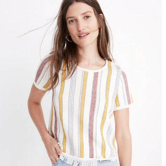 Madewell Blakley stripped sweater tee - Picture 2 of 8